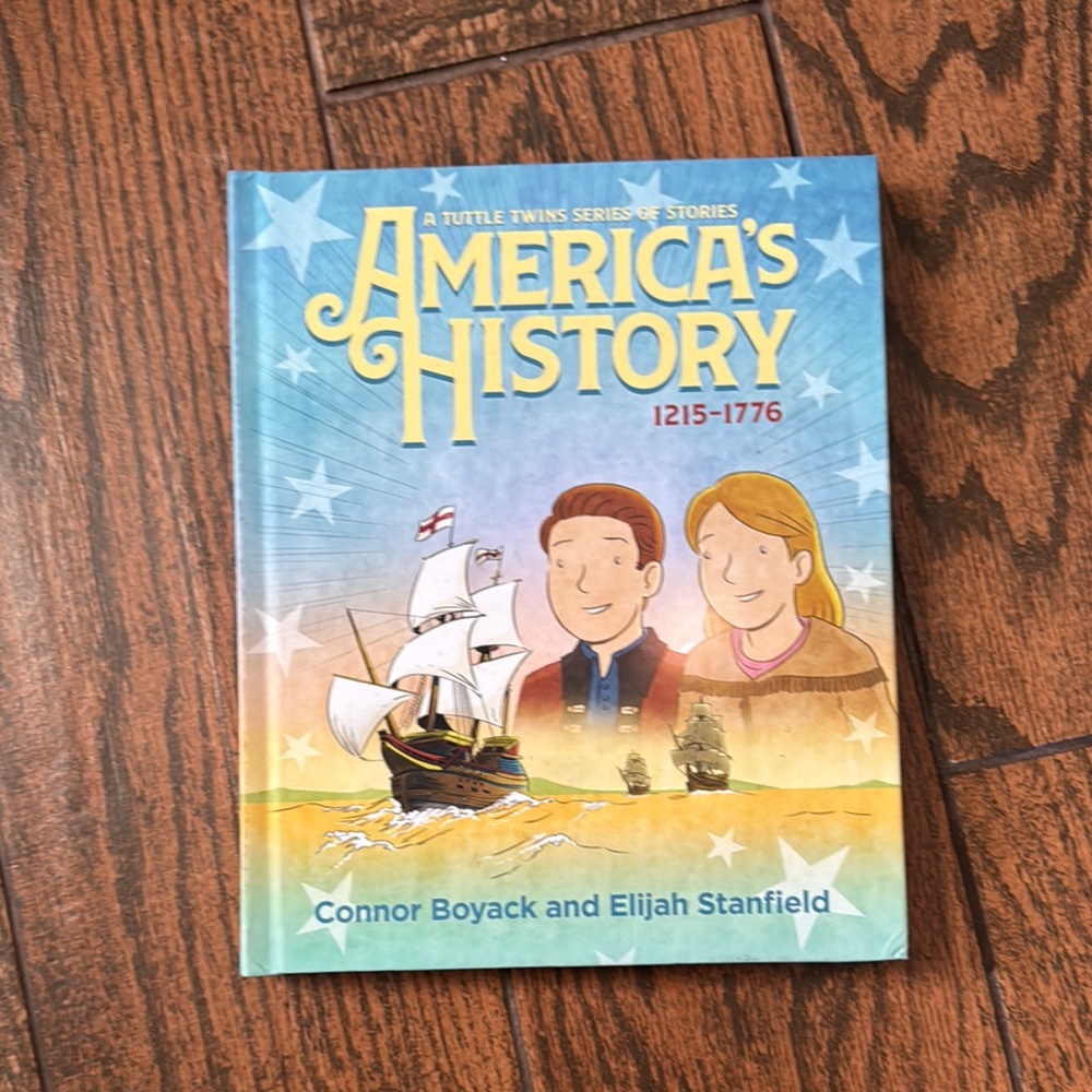Homeschool American History Book Tuttle Twins